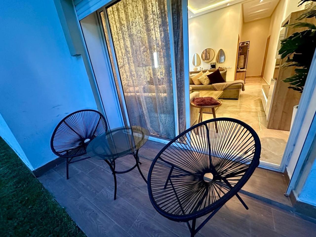 Apparemment De Luxe Vue Piscine Apartment Bouznika Bagian luar foto